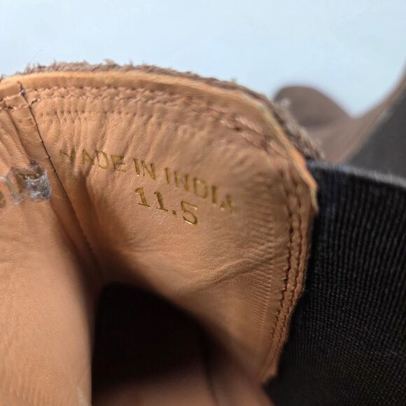 Santana by Carlos Santana Men’s Chestnut Suede Chelsea Boots Size 11.5 - Picture 7 of 10